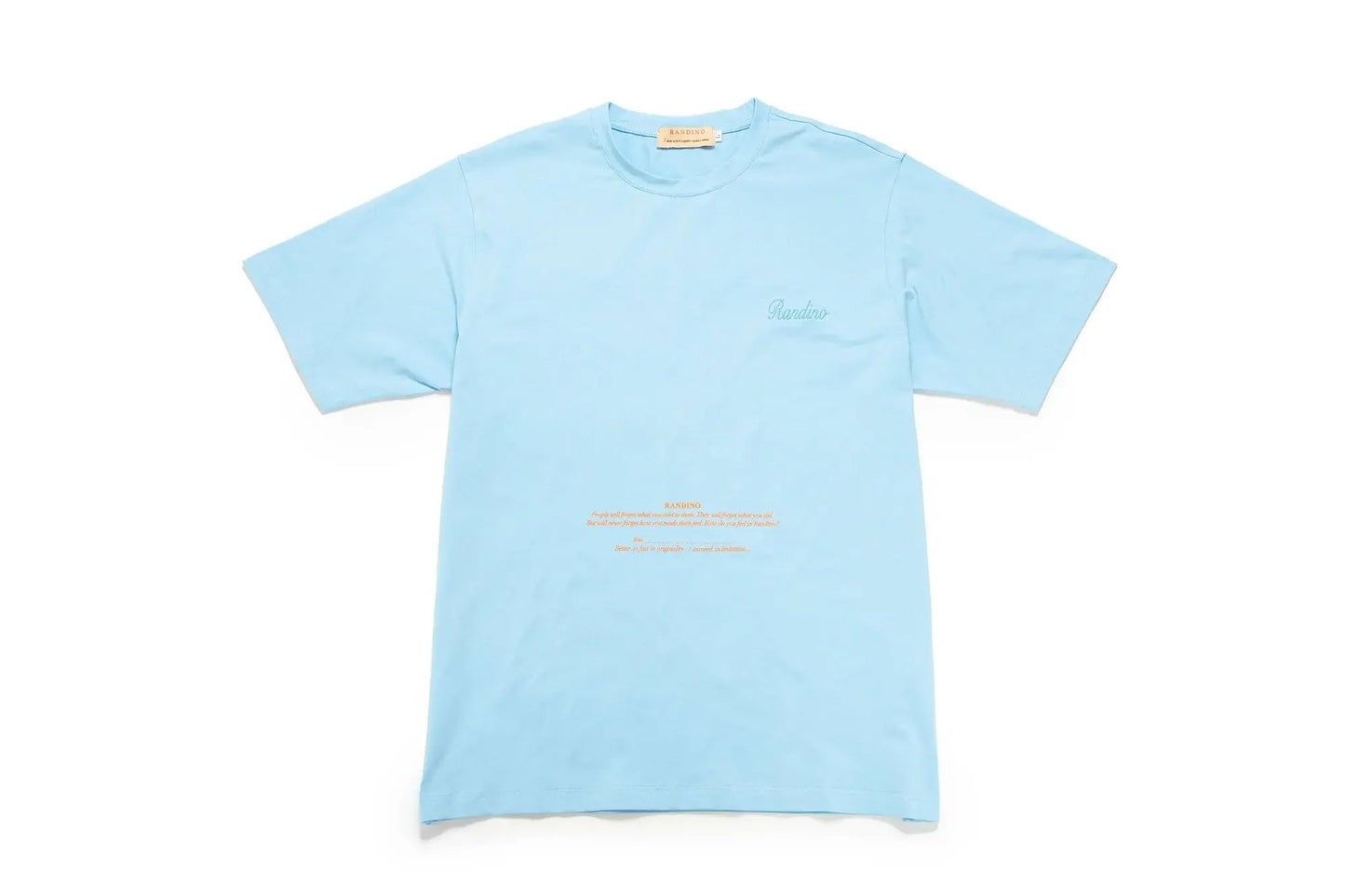 Randino short sleeve cotton jersey T-shirt – front view