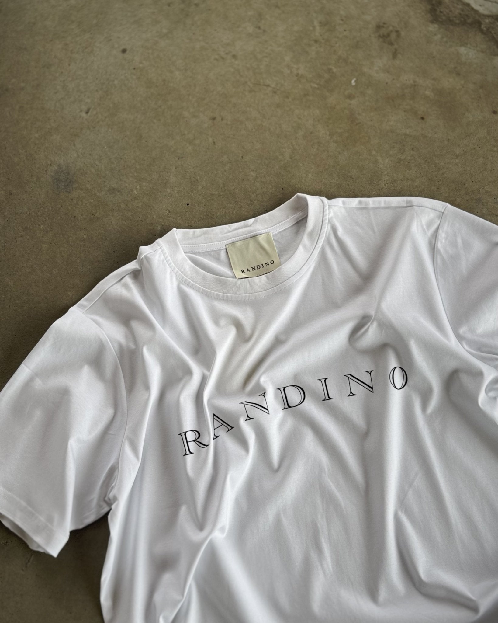 Short sleeve cotton jersey T-shirt - R A N D I N O