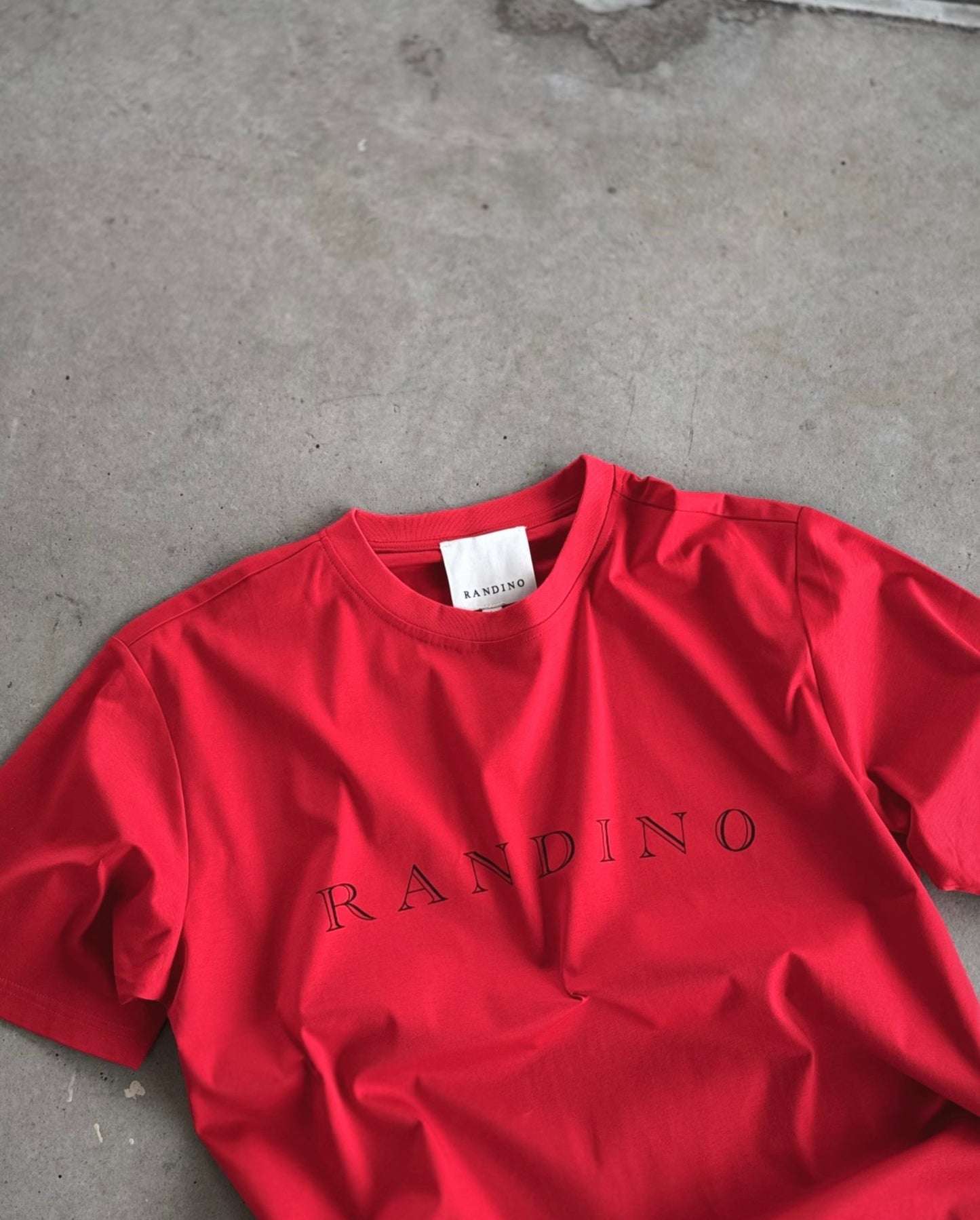 Short sleeve cotton jersey T-shirt - R A N D I N O