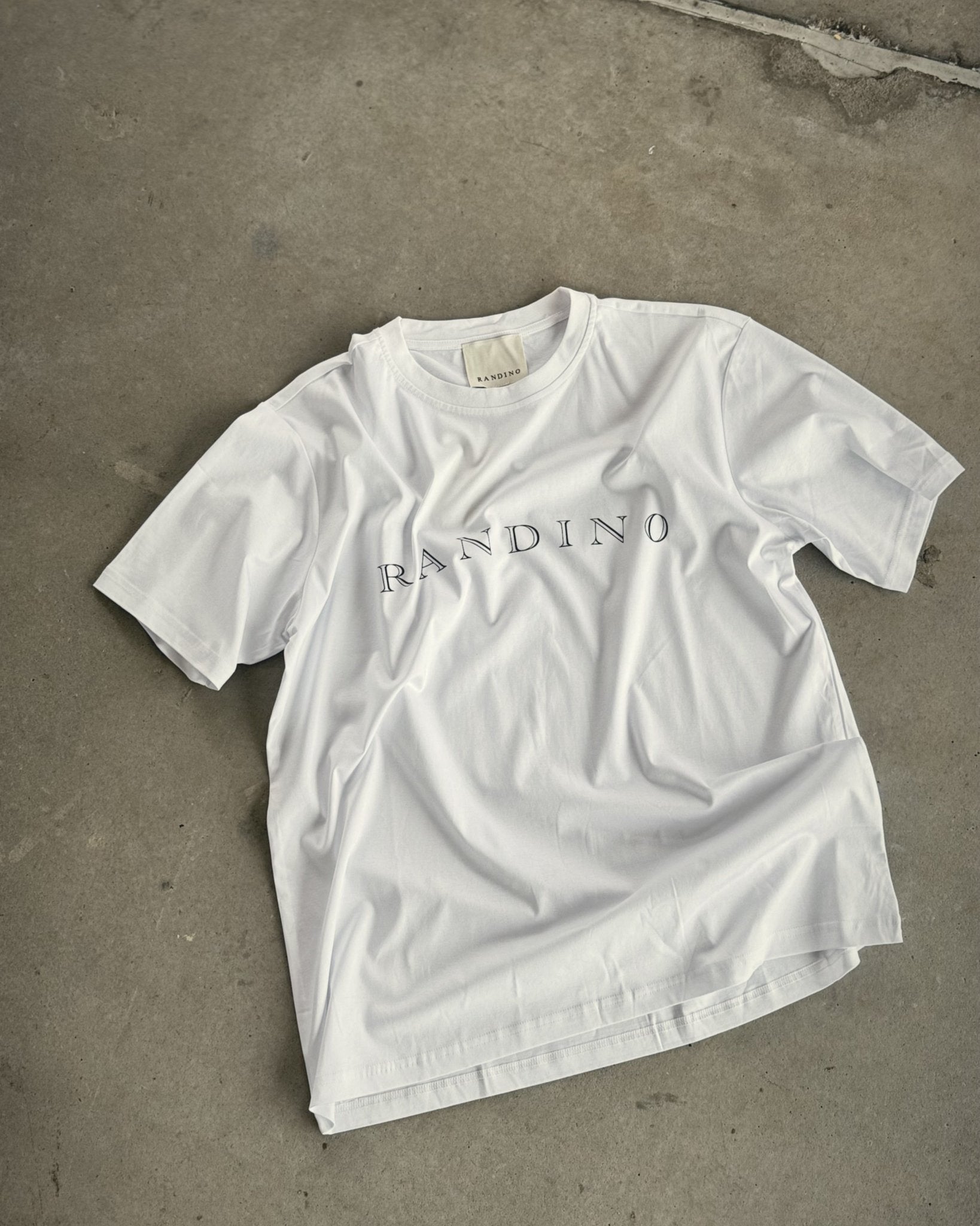 Short sleeve cotton jersey T-shirt - R A N D I N O